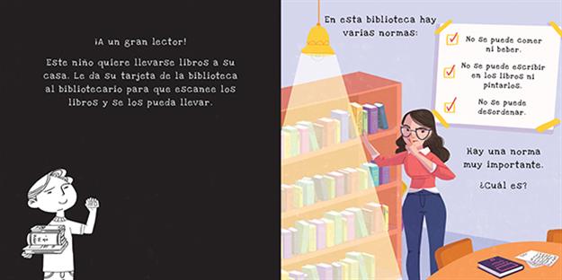 En la biblioteca - Shine-a-Light Series