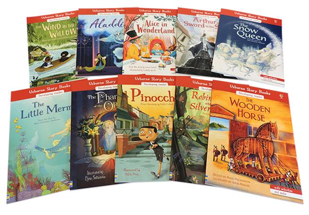 USBORNE STORY BOOKS - DEVELOPING READERS (QR)