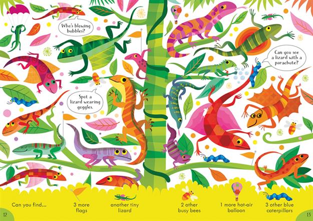 Look & Find Puzzles: In the Jungle