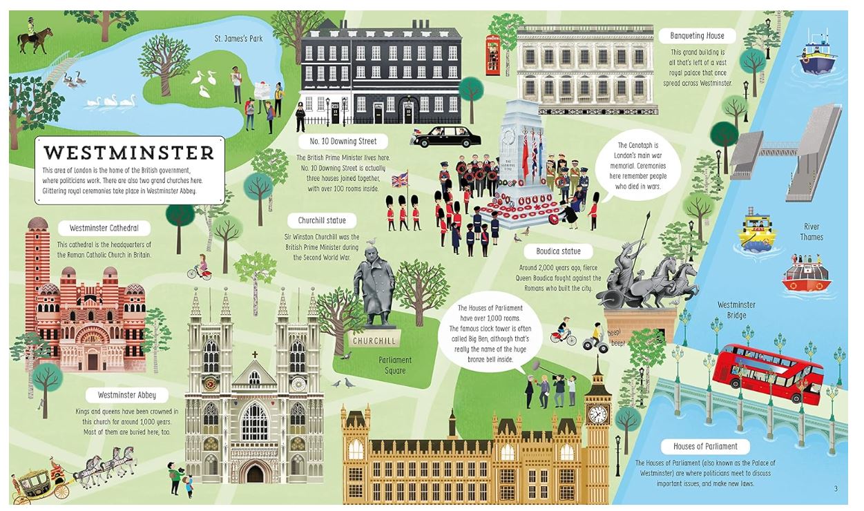 Usborne Book and Jigsaw London