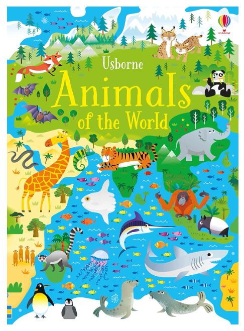 Animals of the World Book and Jigsaw (Usborne Book and Jigsaw)