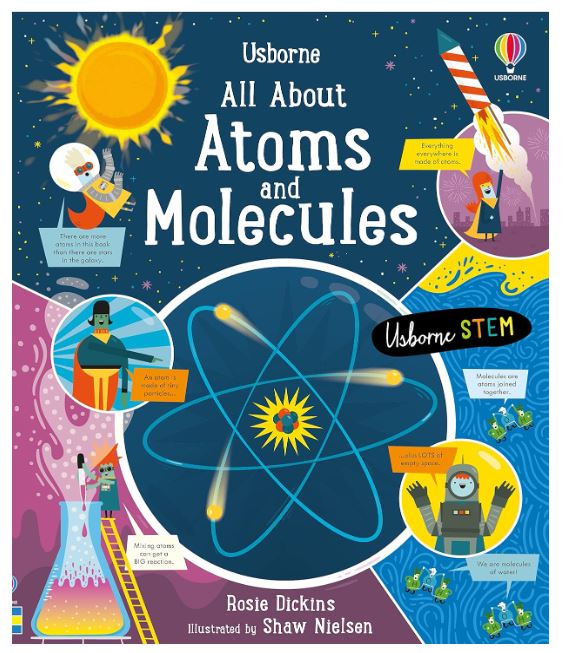 Usborne Book and Jigsaw Atoms and Molecules