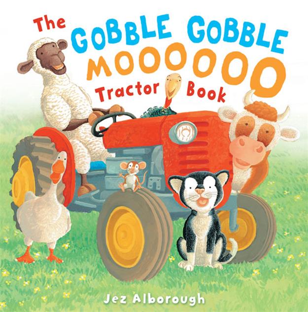Gobble, Gobble, Moooooo Tractor Book