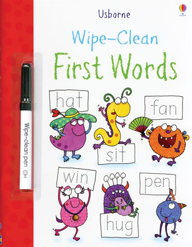 Wipe-Clean First Words
