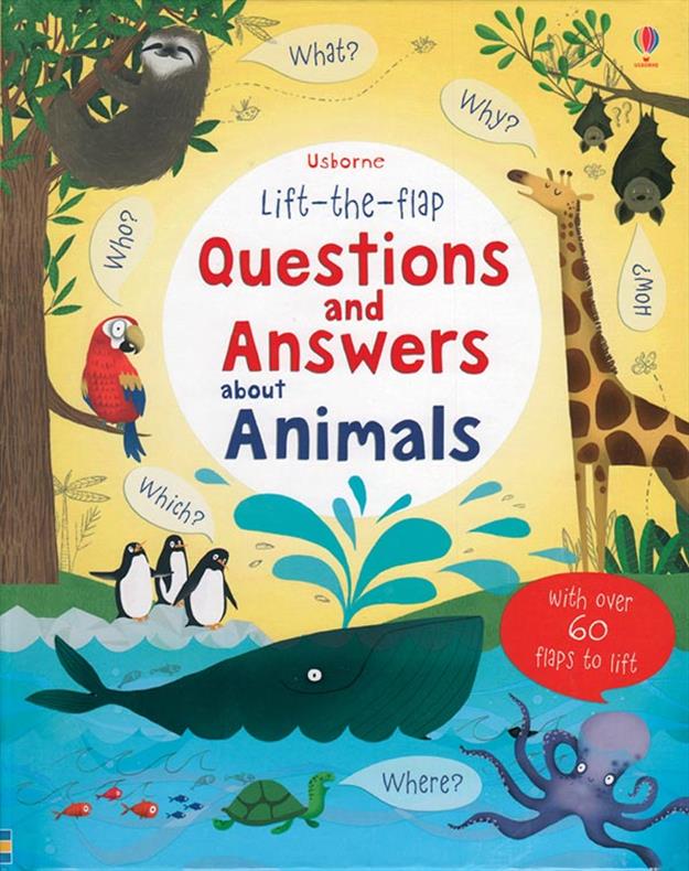 Lift-the-Flap Questions and Answers About Animals (IR)
