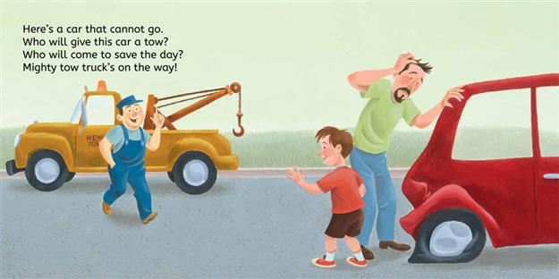 Busy Trucks on the Go