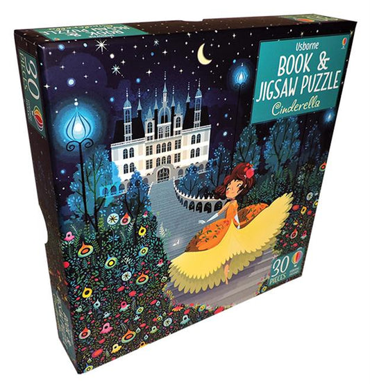 Cinderella - Book & Jigsaw Puzzle (30 pcs)