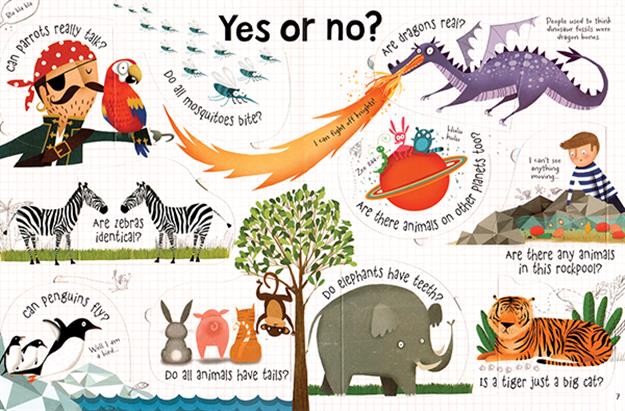 Lift-the-Flap Questions and Answers About Animals (IR)