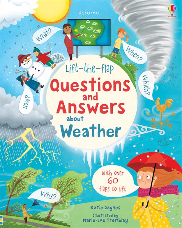 Lift-the-Flap Questions and Answers About Weather (IR)