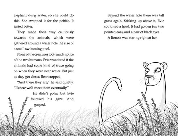 Safari Challenge, The - Bear Grylls Series (Library Binding)