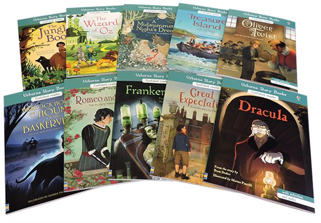 USBORNE STORY BOOKS - CONFIDENT READERS (QR)