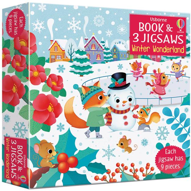 Winter Wonderland - Book & 3 Jigsaw Puzzles (3 x 9pcs)