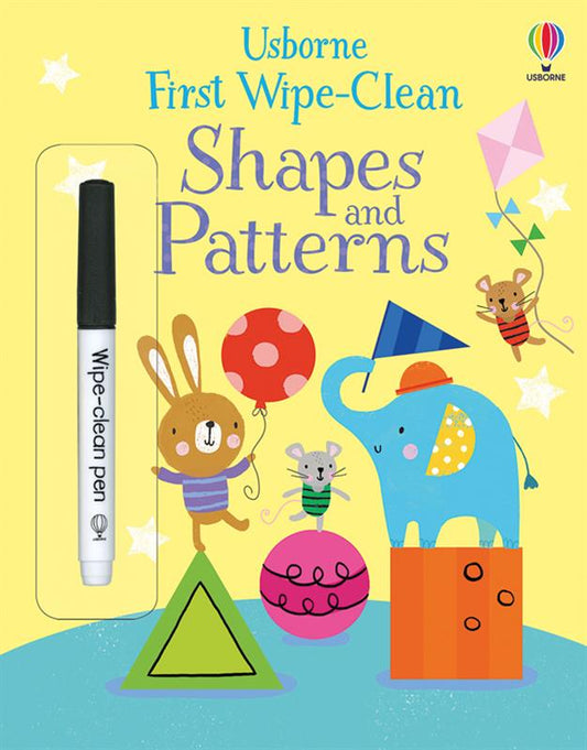 First Wipe-Clean Shapes and Patterns (IR)