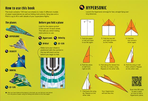100 Superplanes to Fold & Fly