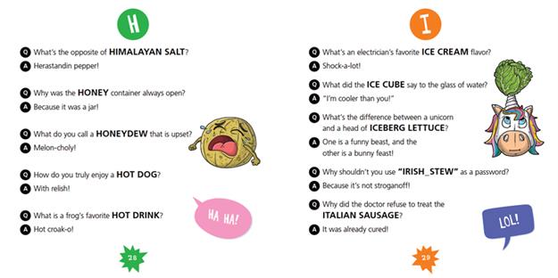 A to Z Food Joke Book, The