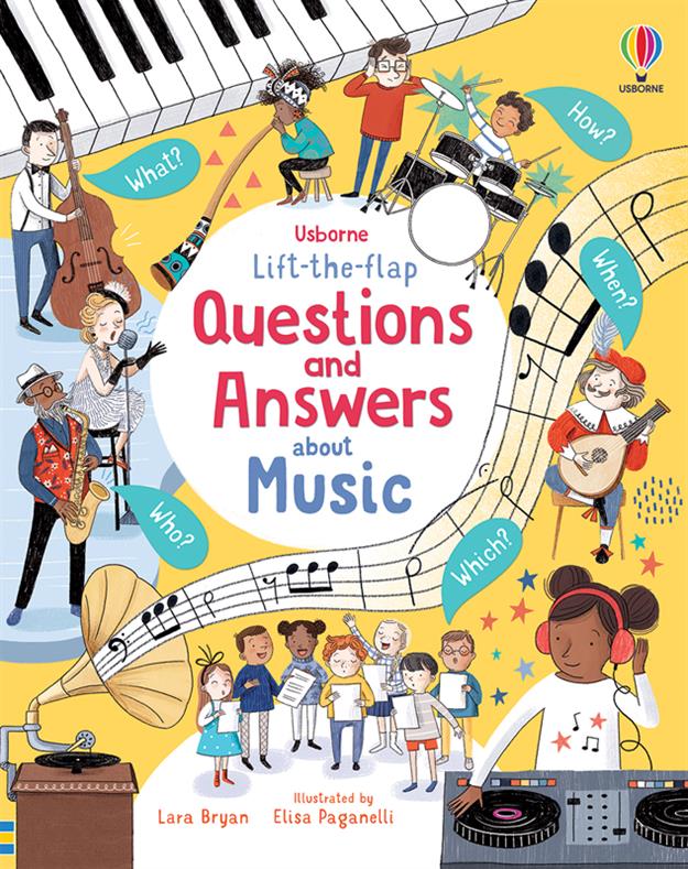 Lift-the-Flap Questions and Answers About Music (IR)