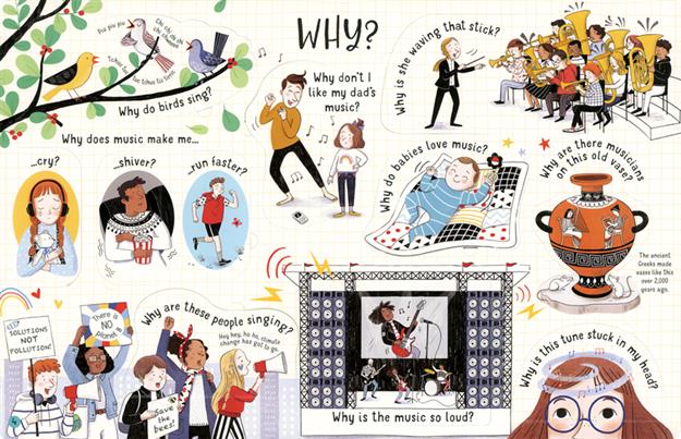 Lift-the-Flap Questions and Answers About Music (IR)