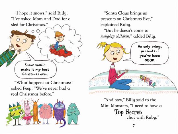 Monsters at Christmas (LIBRARY BINDING)