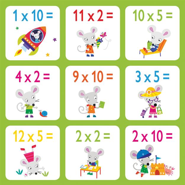 TIMES TABLES MATCHING GAMES