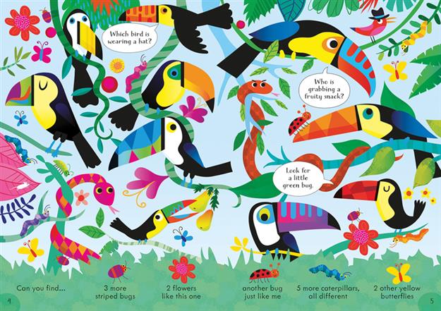 Look & Find Puzzles: In the Jungle