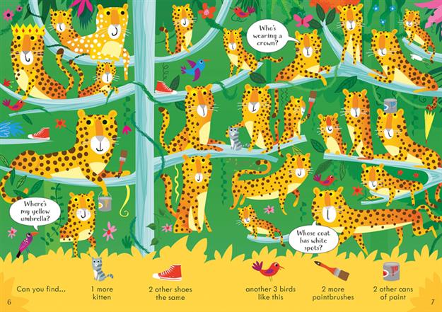 Look & Find Puzzles: In the Jungle