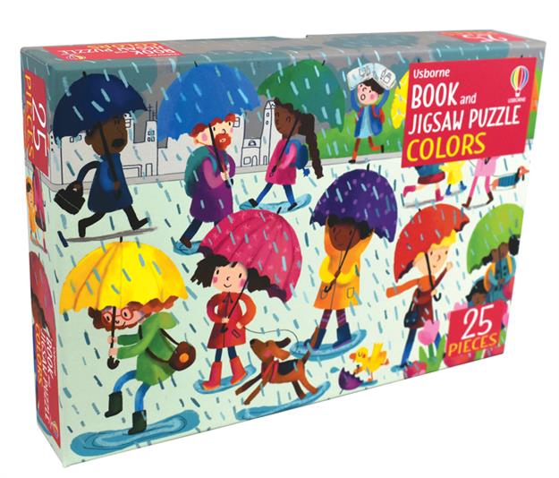 Colors - Book & Jigsaw Puzzle (25 pcs)