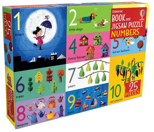 Numbers - Book & Jigsaw Puzzle (25 pcs)
