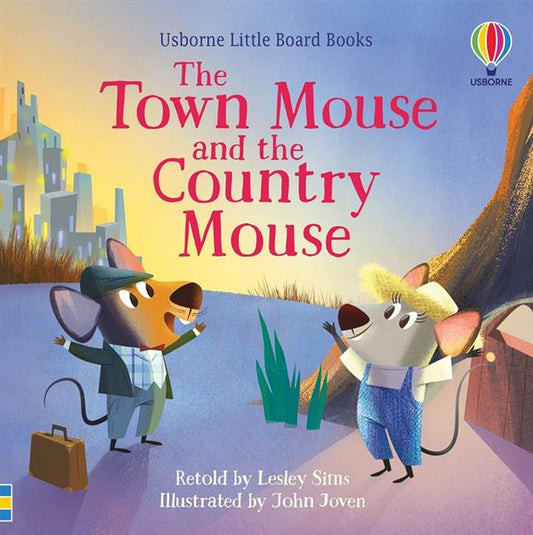Town Mouse and the Country Mouse Little Board Book, The (QR)