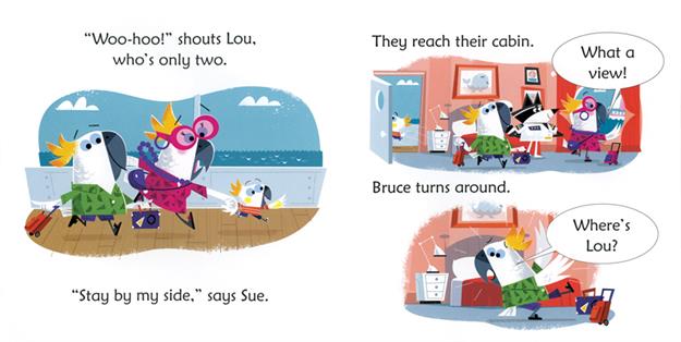 Cockatoos on a Cruise (QR)