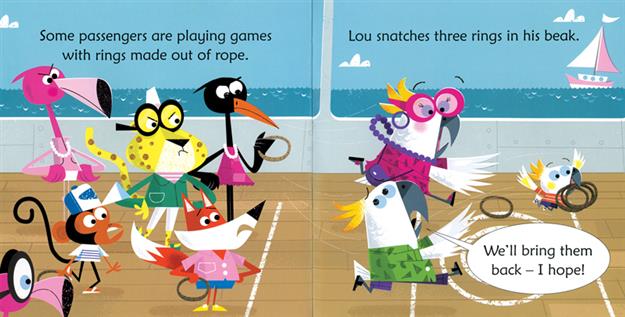 Cockatoos on a Cruise (QR)