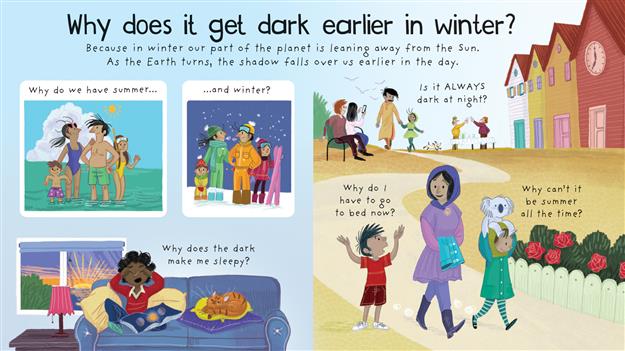 Lift-the-Flap First Questions and Answers: Why is it Dark at Night?