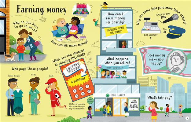 Lift-the-Flap Questions and Answers About Money (IR)
