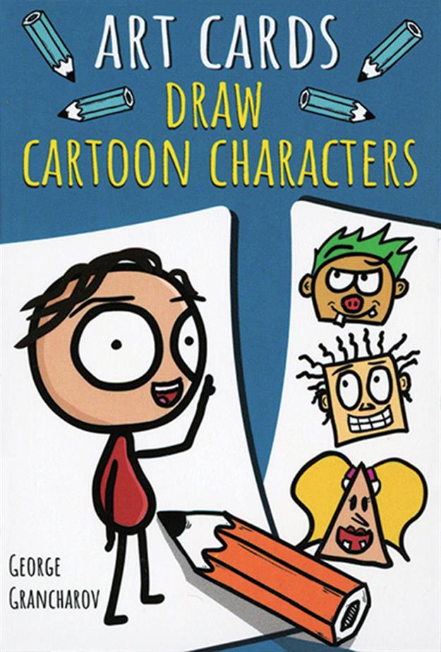 Draw Cartoon Characters - Art Cards
