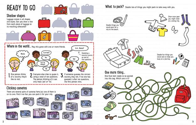 TRAVEL ACTIVITY BOOK