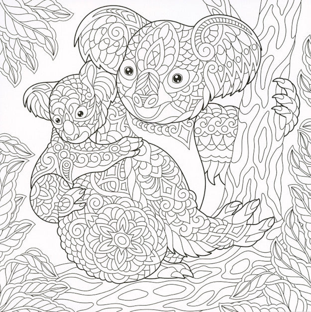 Wildlife Mandala Art
