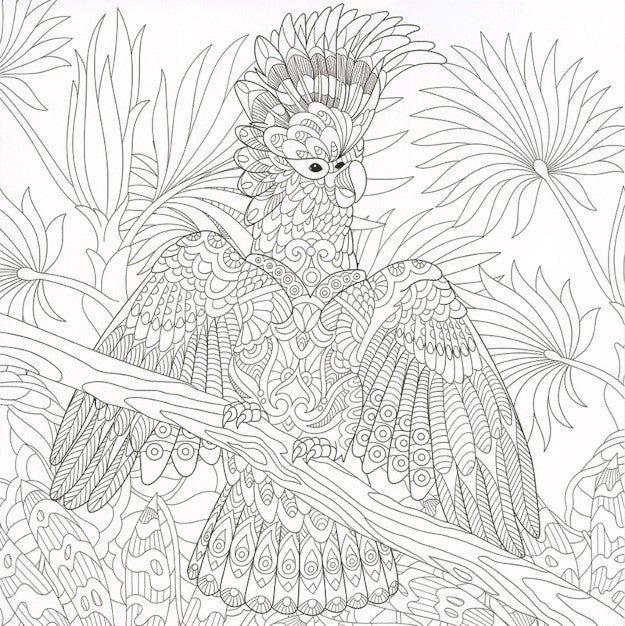 Wildlife Mandala Art