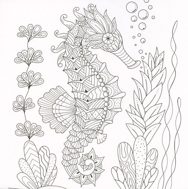 Ocean Mandala Art