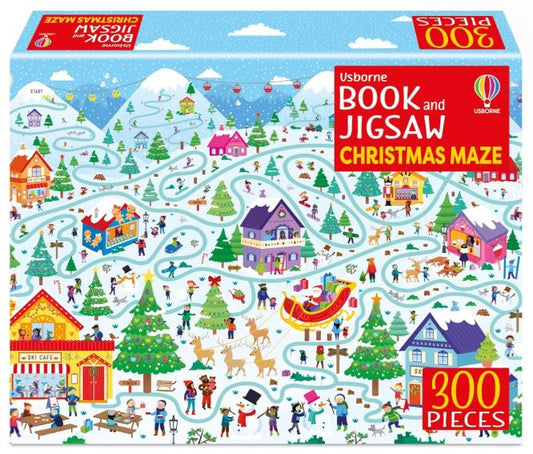 Usborne Book and Jigsaw Christmas Maze