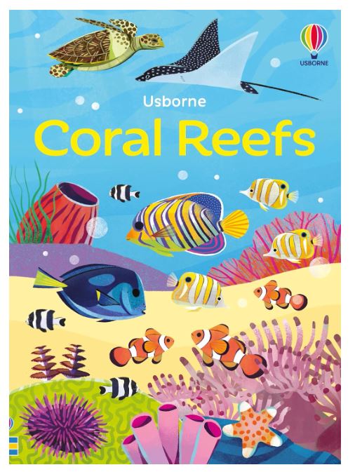 USBORNE BOOK AND JIGSAW CORAL REEF