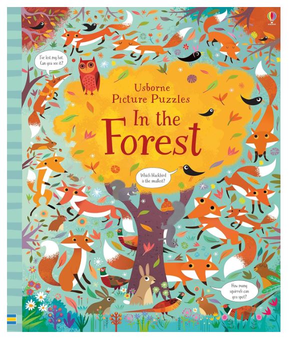 Usborne Book and Jigsaw: In the Forest