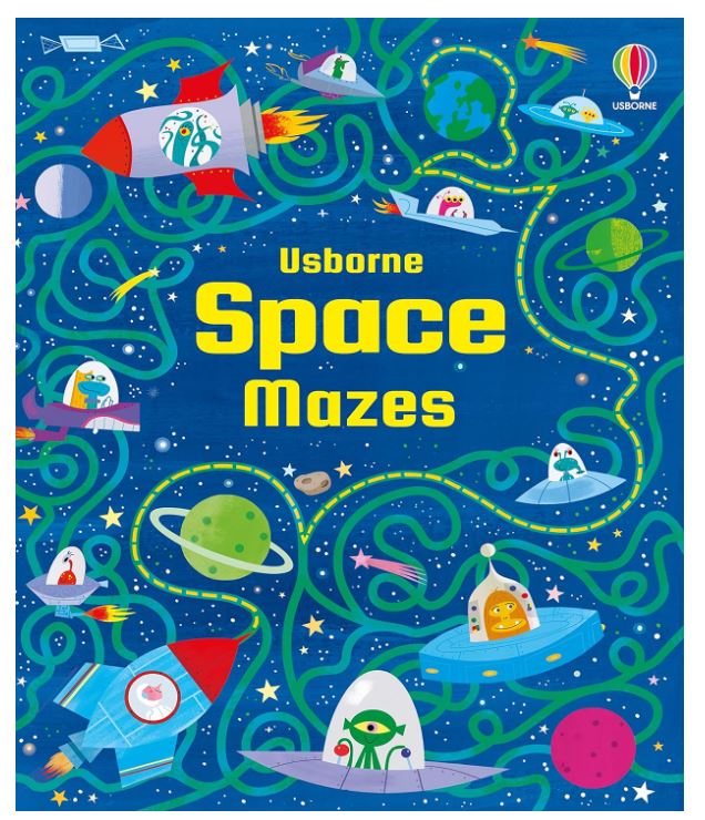 Usborne Book and Jigsaw Space Maze