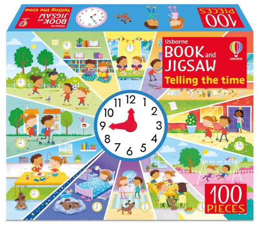 Usborne Book and Jigsaw - Telling the Time