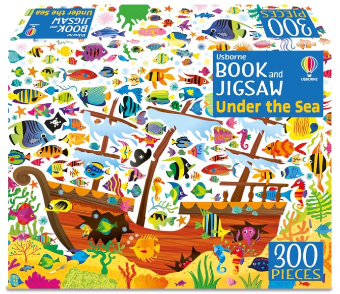 Book and Jigsaw Under the Sea (Usborne Book and Jigsaw)