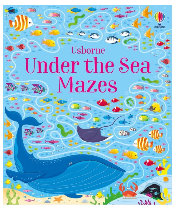 Book and Jigsaw Under the Sea Maze (Usborne Book and Jigsaw)